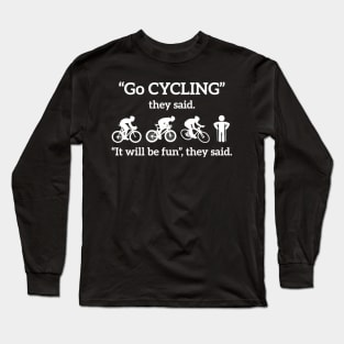 GO CYCLING Long Sleeve T-Shirt